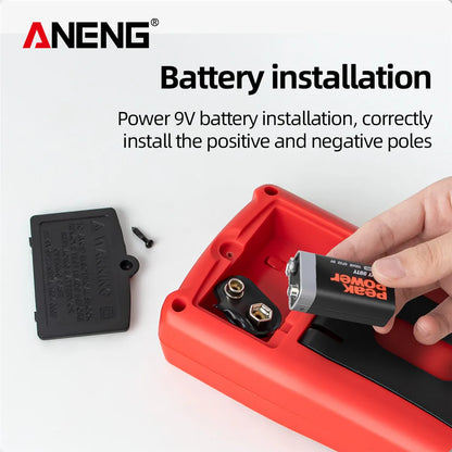 ANENG DM850 Automatic Digital Multimeter Professional Multimetro AC/DC Votage Tester 1999 Counts Ohm Ammeter Car Electric Tools