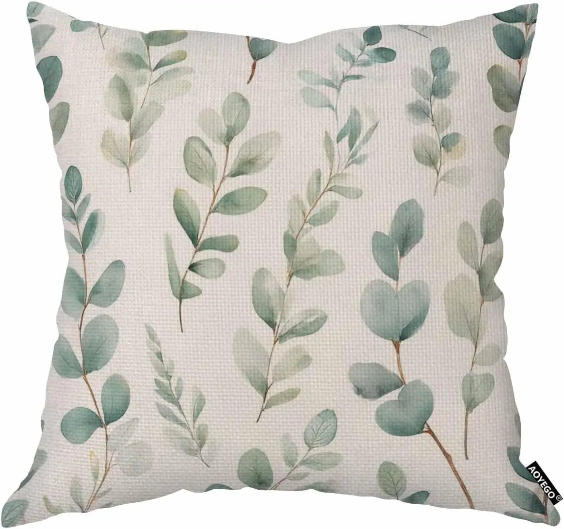 Funny Opossum Pillow Cover, Cute Animal Cushion Case, Wild Animal Decor, Unique Gift for Animal Lovers