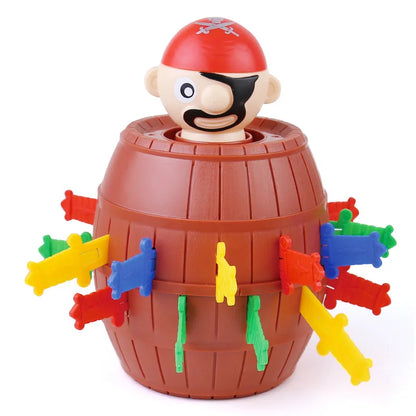 Pirate Board Game, Montessori Family Gathering Games, Childrens Funny Toy Cubes, Childrens Board Games Boys and Girls Gifts.