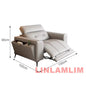 Modern Power Reclining Sofa with Adjustable Headrests – Genuine Leather Recliner Couch with USB, Side Storage and Cup Holders