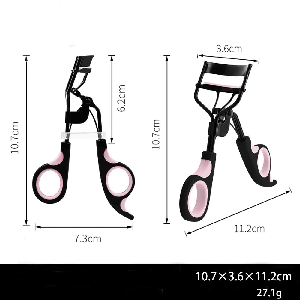 1 Pc Make-up For Women Eyelash Curler Two-color Curling Eyelashes False Aids Lady Portable Makeup Beauty Tools Make Up