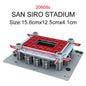 1Set Football Field Paper Puzzle Famous Stadiums Mini 3D Model Puzzle Home Decoration Assembly Football Fan Gifts Boys Girls ZYF