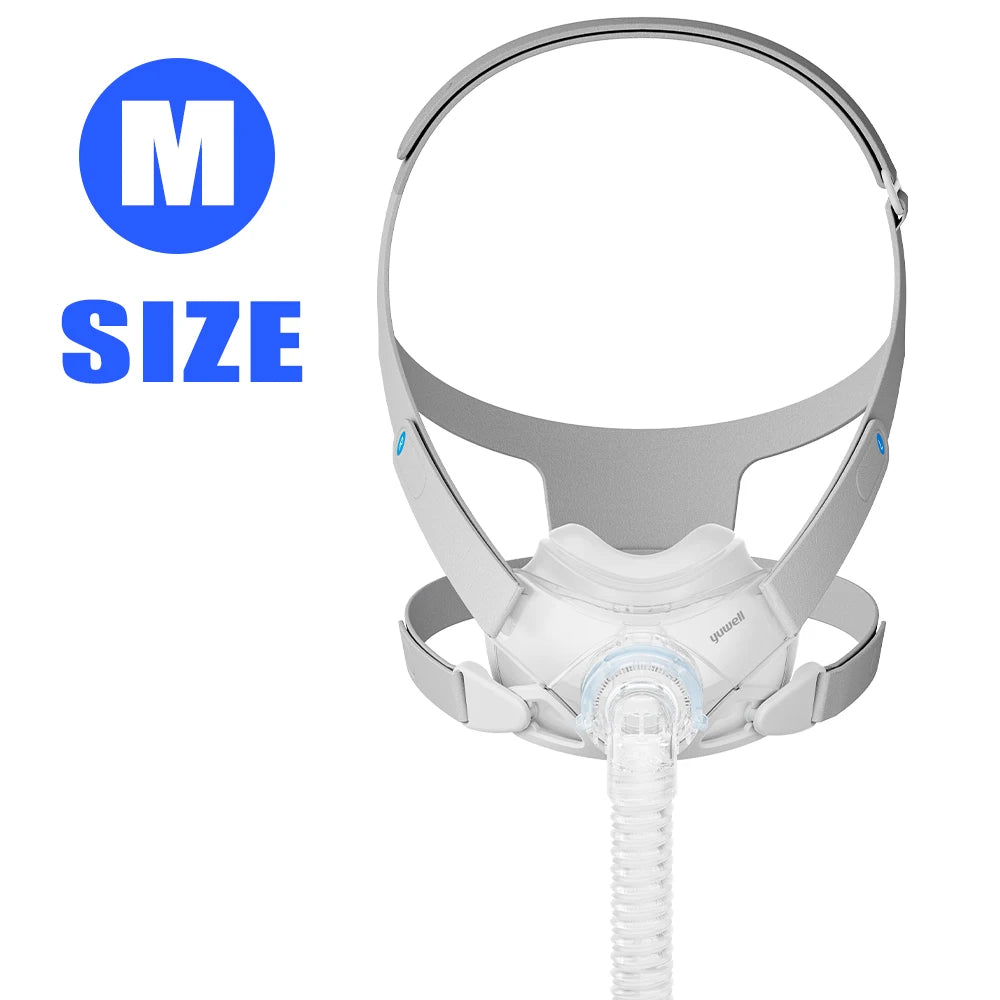 Yuwell YF-06 Cpap Mask with Headgear Full Mask Auto CPAP APAP BIPAP For Medical Air Breathing Machine Sleep Apnea Anti Snoring