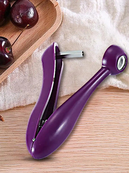 Cherry Pitter Portable Cherry Fruit Kitchen Pitter Remover Olive Corer Cherry Corer Fruit Vegetable Tools Fast Enucleate Squeeze