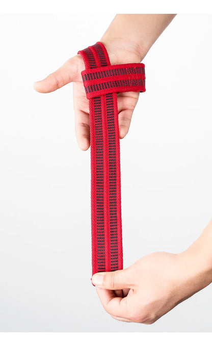 Power Lifting Straps WeightLifting Gym Gloves Deadlift Wrist Straps Hand Palm Assist Gear For Pull Up Bar Barbell Dumbbell Train