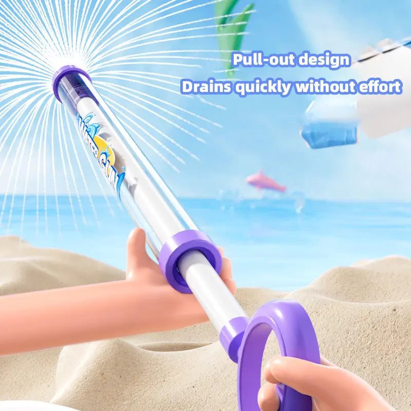 3-piece fireworks water gun for playing in water, toy for beach, children's water gun toy, party water gun, floating water gun