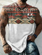 Men's Crew Neck Vest Side Totem 3D Printed Outdoor Street Sleeveless Printed Clothing Sports Casual Plus Men's Sports Vest