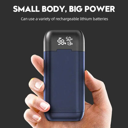 18650 Battery Charger Case DIY Power Bank Box Portable QC 3.0 PD 18W Fast Charging Case for 18650 21700 20700 Lithium Batteries