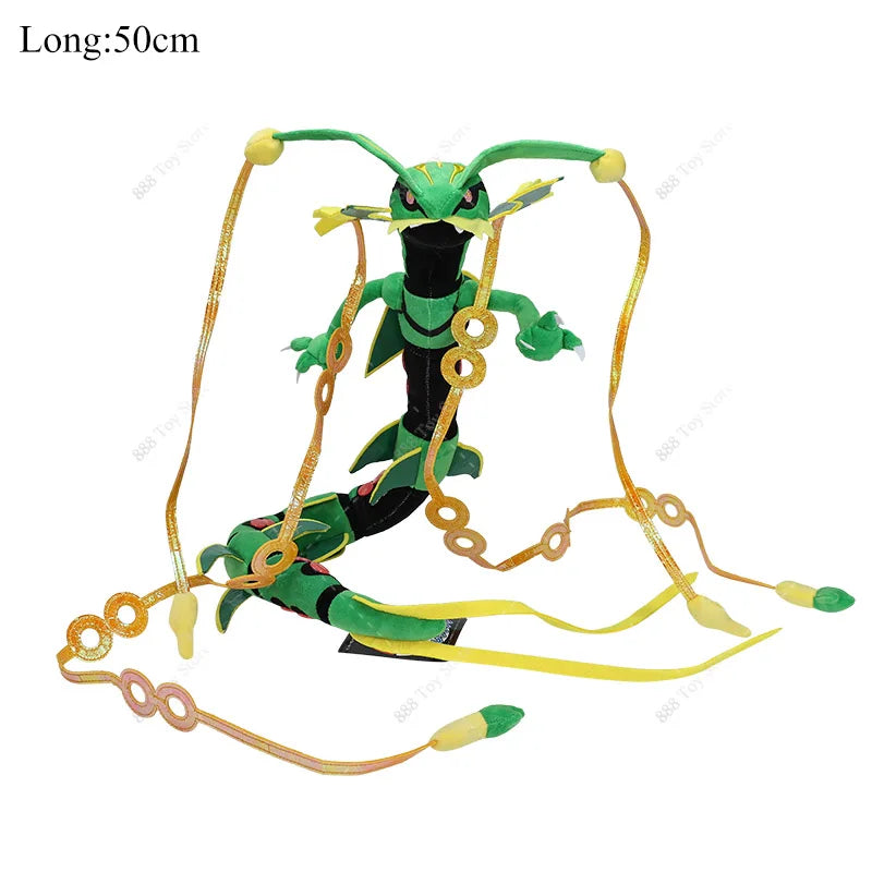 Hot Sale Pokemon Plush Toy Mega Rayquaza Gyarados Dragonair Mimikyu Lucario Horsea Charizard Soft Stuffed Peluche Kids Xmas Gift