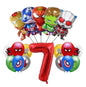 Avengers Marvel Party Decorations SuperHero Theme Tableware Kit Balloon Deco Happy Birthday Banner Supplies for Boys Favors Gift