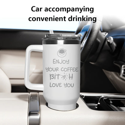 1000ML Large Capacity Stainless Steel Thermos Portable Vacuum Flask Insulated Tumbler With Handel Thermal Cup For Home Outdoor