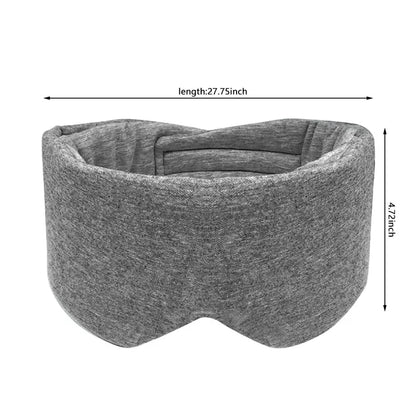Cotton Silk Sleep Mask Blindfold Eye Cover Eye Patch Women Men Soft Portable Blindfold Travel Eyepatch Sleeping Eye Mask