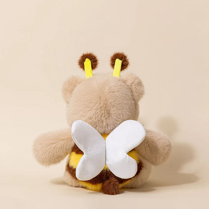 Creative Run Fast Series Plush Toys Cartoon Stuffed Animal Soft Cute West Highland calf Babys Appease Doll Pendat for Kid Gifts