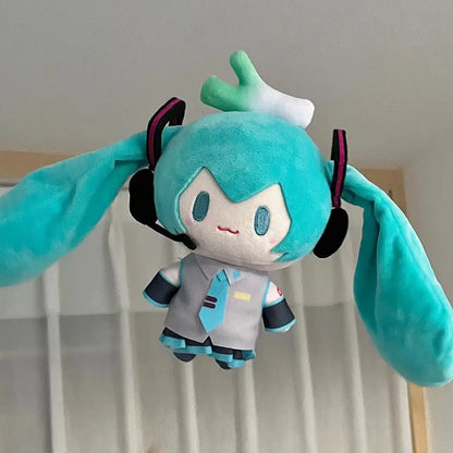 NEW 2026 Hatsune Miku Fufu Plush Doll Fuwafuwa Anime Kawaii Cute Cool Toys Dolls Plush Room Car Desk Decor Birthday Gift For Fan