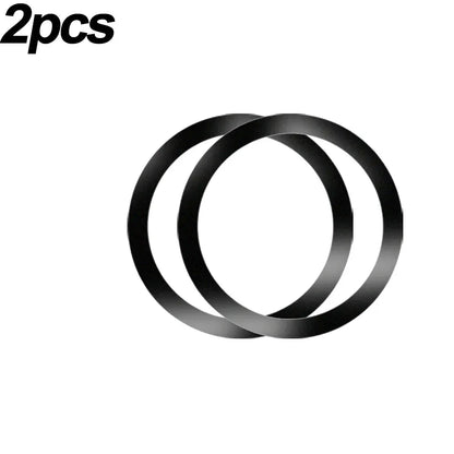 2024 Stainless Steel Universal Magnetic Metal Plate Ring For Magsafe Wireless Charger Iron Sheet Sticker Magnet Car Phone Holder
