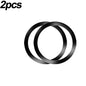 2024 Stainless Steel Universal Magnetic Metal Plate Ring For Magsafe Wireless Charger Iron Sheet Sticker Magnet Car Phone Holder