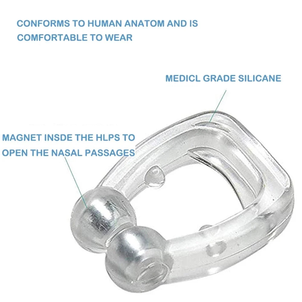 Anti Snoring Device To Stop Snoring Nose Clip For Easy Breathing Improvement Sleep Assistance Apnea 1pc 2pc 4pc 6pc 8pc At Night