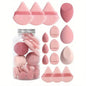 12/15Pcs Makeup Sponge Cosmetic Puff Foundation Sponges Blender Beauty Egg Powder Puffs Women Make Up Accessories Makeup Tools