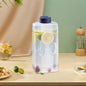 Refrigerator Water Pitcher 2L Portable Household Easy to Fill Cold Brew Tea Bottle High Temperature Resistant Jug for Iced Juice