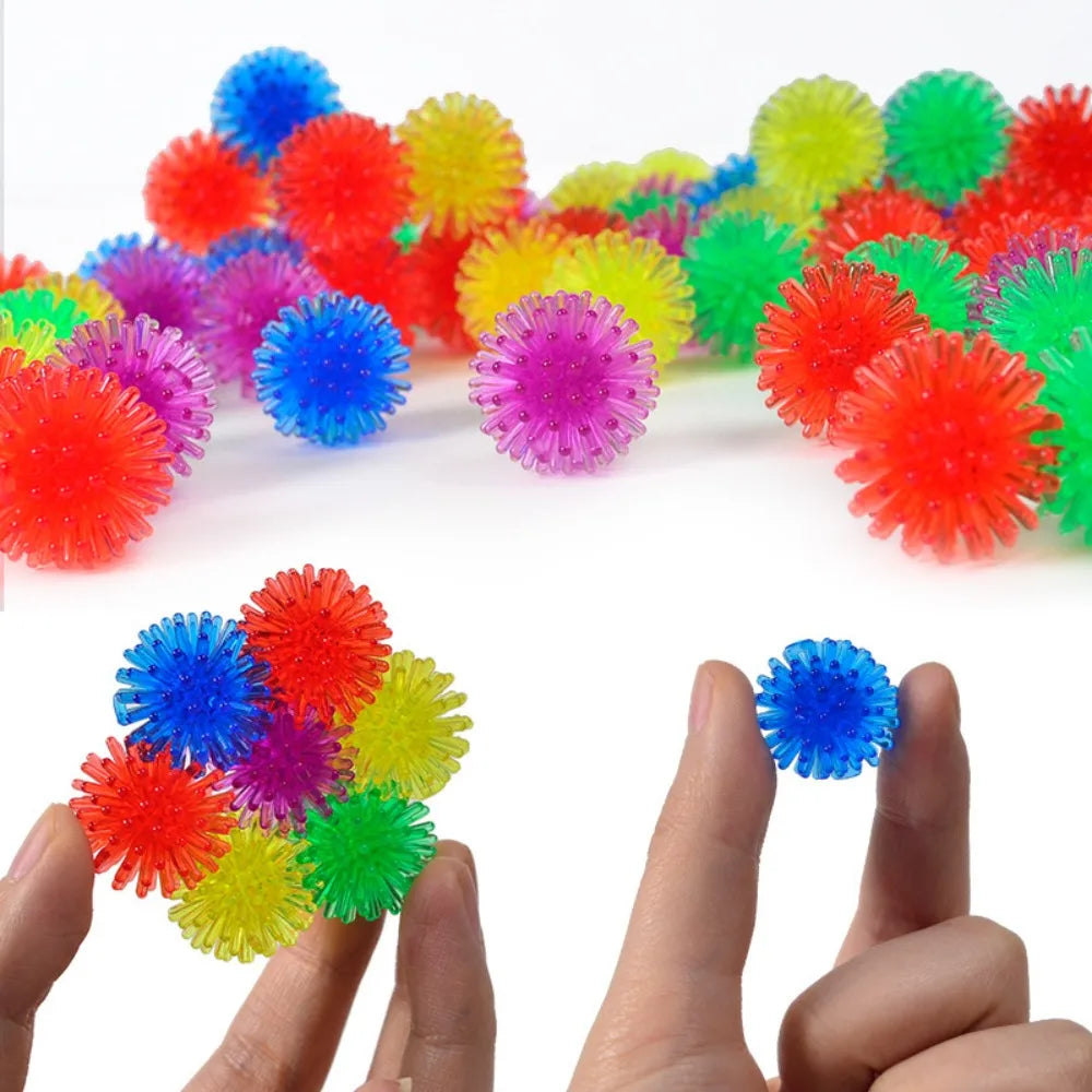 15Pcs 2cm Bayberry Massage Ball Stress Relief Toy Suitable Kids Adults Birthday Party Gift Pinata Filler Carnival Prize