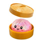Glitter dumpling squishies Glitter Dumpling Squishy with Box Dumplings Sensory Dumpling Pressure Toy for Stress Relief