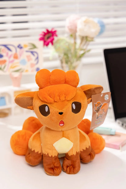 Original Pokemon Newest Plush Yamper Litten Emolga Stuffed Doll Sylveon Vulpix Gengar Plushies Pikachu Xmas Anime Mew Toys Gifts