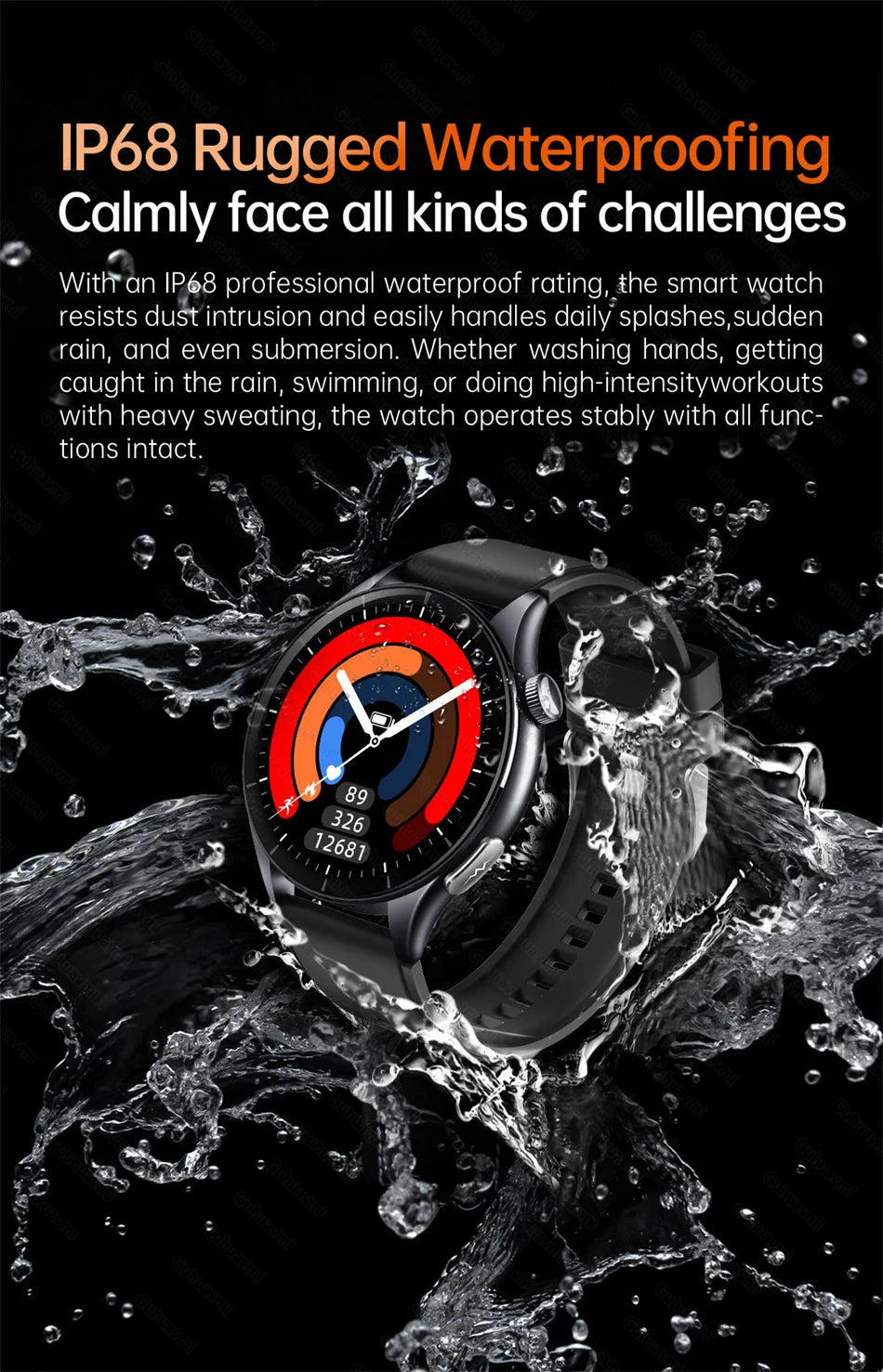 2026New Smart Watch For Men Micro-examination Health Blood pressure Uric Acid ECG+PPG Fitness Tracker Clock Smartwatch Women Men