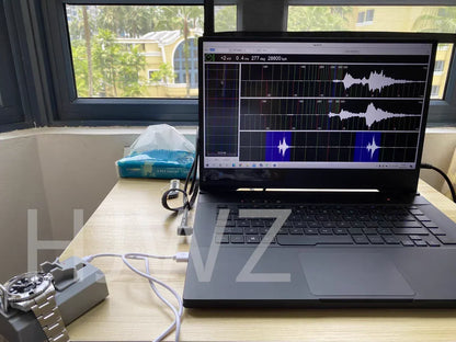 Watch Timegrapher Tester Mechanical Watch Calibration Detection Watchmakers Repair Tools Used with PC Cellphone