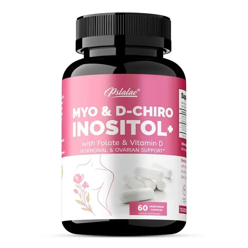MYO & D-CHIROINOSITOL - Supports Hormone Balance, Healthy Cycles, Female Ovarian Health, and Boosts The Immune System
