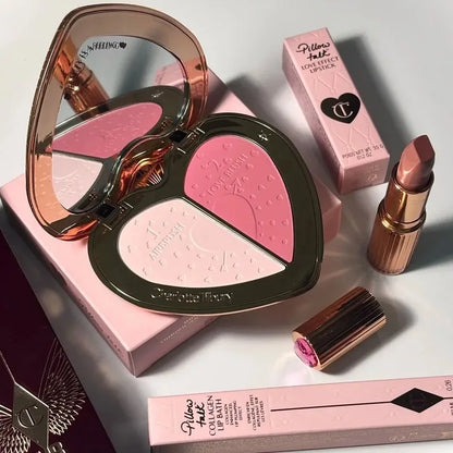 Charlotte Tilbury Brightening Oil-control Powder Compact Delicate And Long-lasting Silky Dual-color Blush To Contour The Face
