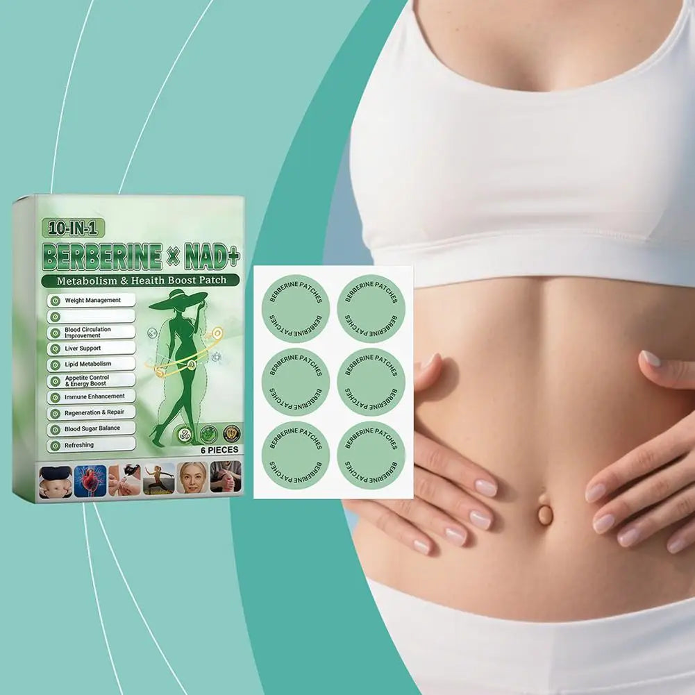 6PCS Moringa Composite Microneedle Patch Health Support Body Firming Nano Patch Natural Ingredients Microneedle Sticker ﻿