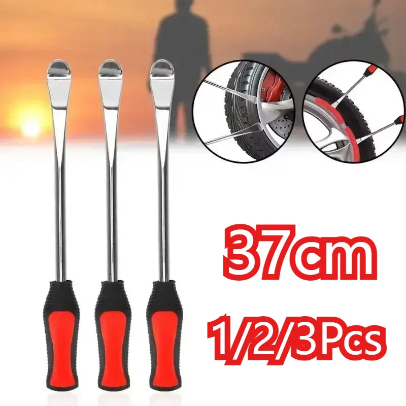 1/2/3Pcs 14.5 Inch Tire Iron Spoons Tyre Changer Lever Bar Remover Repair Tool Kit for Motorcycle Bike Scooter Mower