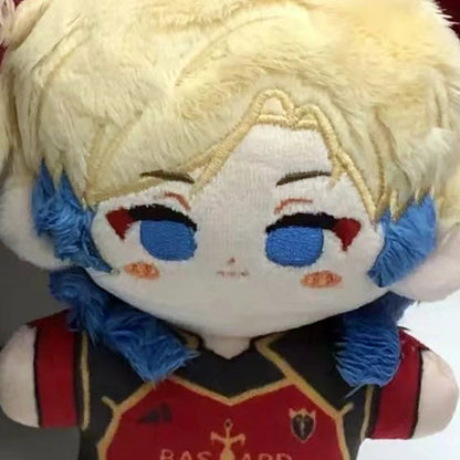 Mini Anime Plush Toys Michel Caesar Mikage Reo Nagi Seishiro Chigiri Hyoma Bachira Meguru Cute Stuffed Starfish body Doll Gifts