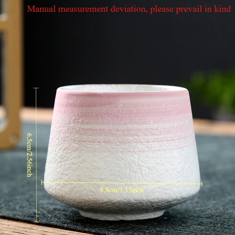 Laysda Vintage Coffee Mug 200ml ceramics Tea cup Japanese-style cafes Drinkware Stoneware Espresso for Restaurants Hotels