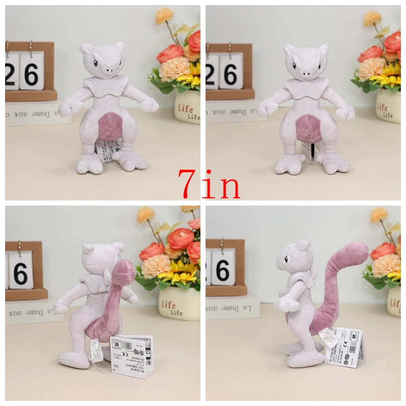 Pokemon Fit Pulsh Toys Gengar Caterpie Butterfree Litwick Lucario Mewtwo Gallade Haxorus Mew Furret Cute Stuffed Peluche Doll