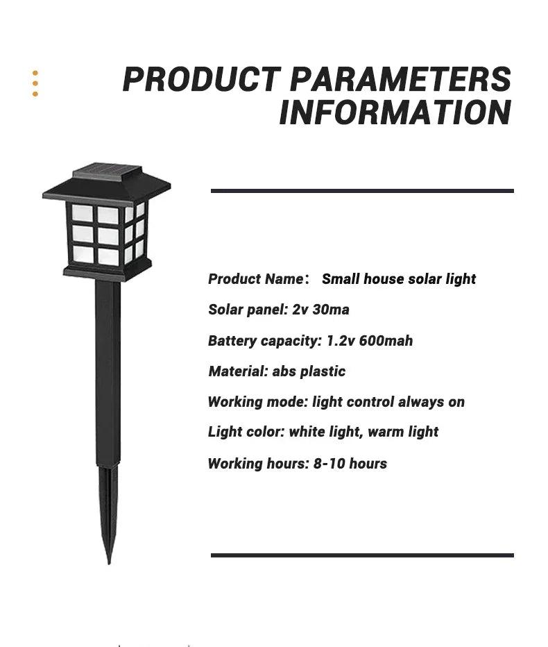 2Pcs Outdoor Solar LED Pathway Lights Walkway Garden Decor Street Lamp for Landscape Yard Patio Driveway Festival Lighting