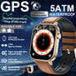 2026New Military Dual-band GPS Smart Watch Compass IP68K Waterproof Bluetooth Call Heart rate Sports Smart Watch For IOS Andriod