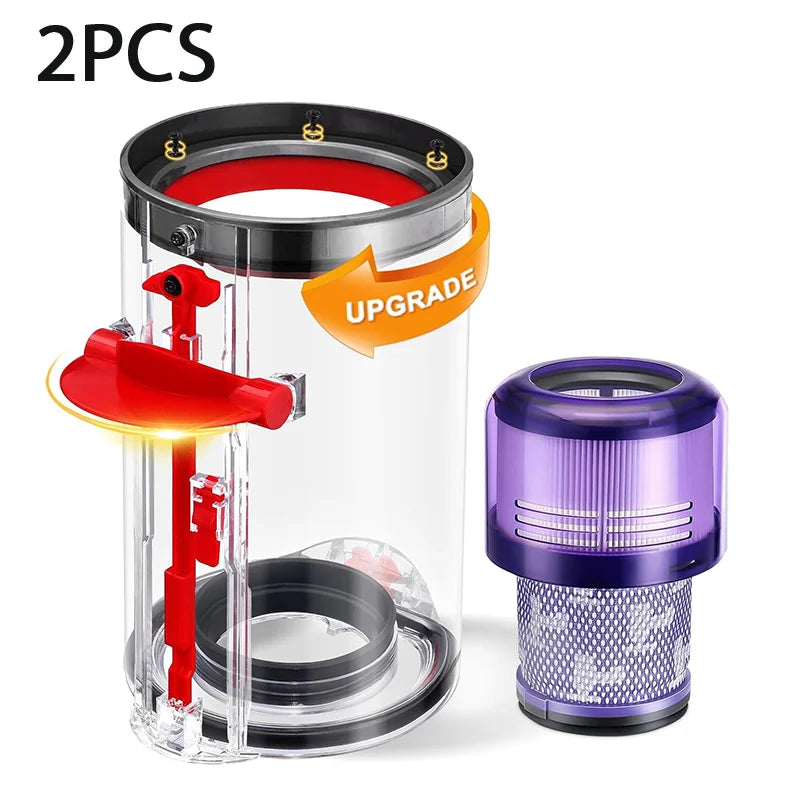 For Dyson V11 V15 SV14 SV15 SV22 vacuum cleaner, spare dust bin, cleaning vacuum cleaner and cordless components 970013-02 HEPA