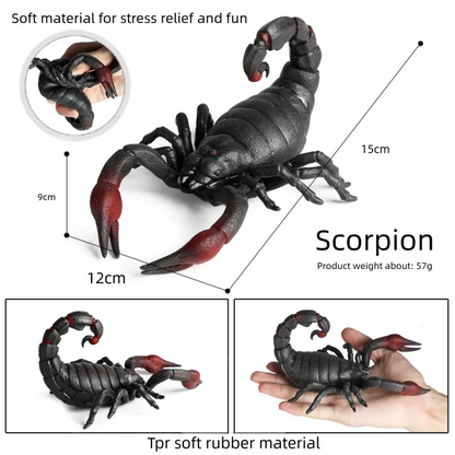 Oenux Simulated Insect Mouse Lizard Sea Animal Models Realistic Dolls Soft Rubber TPR Material Collectibles Halloween Prank Toys