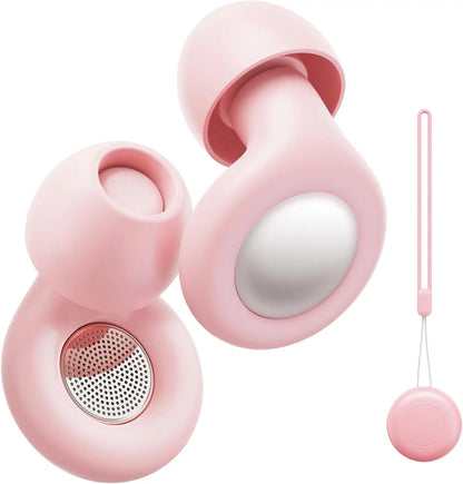 Ear Plugs for Sleeping Noise Cancelling, 25dB Ear Plugs for Noise Reduction with 8 Ear Tips, Reusable Silicone Earplugs Hearing