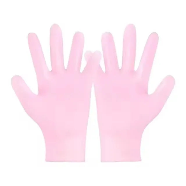 2 Pack Moisturizing Silicone Gel Socks for Dry Cracked Feet Nourishing Skin Lubricating Foot Care Massage Socks
