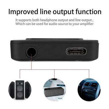 MP3 Player Type-C 32GHiFi Lossless Music Player Student Walkman Swimming Running Riding Built-in Speaker Support FM Radio E-Book