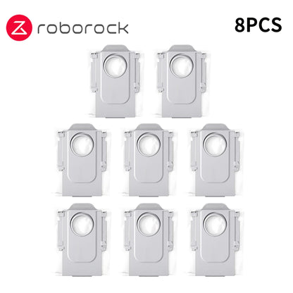 Roborock S8 MaxV Ultra Robot Vacuum Spare Parts Main Side Brushes Mop Cloths HEPA Filters Dust Bags Accessories