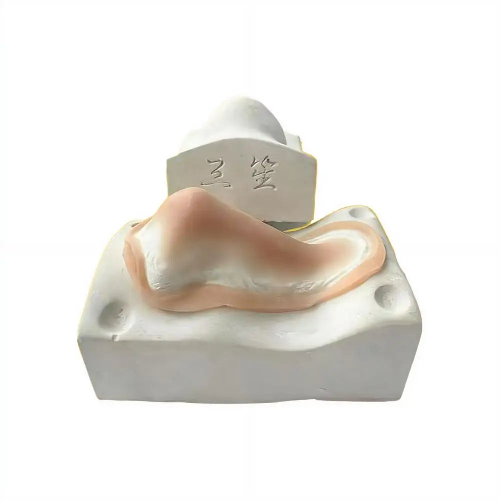 Realistic Silicone Prosthetic Nose & Chin Reusable Hypoallergenic Special Effects Makeup for Cosplay Photography