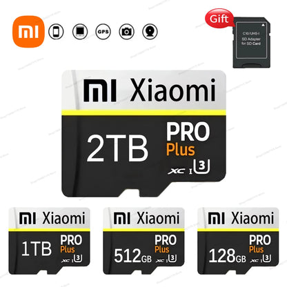 High Speed SD Card 128GB 256GB Original SD Flash Micro TF Card SD Tarjeta Ultra Memory Card 512GB For Xiaomi Electronic devices