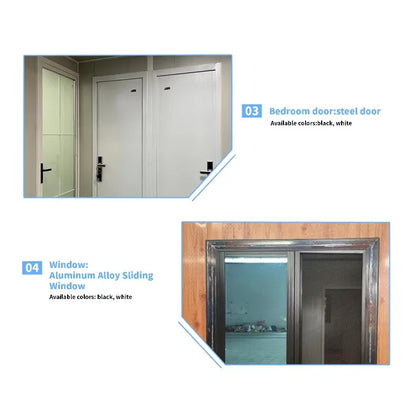 Hot Sale 20Ft Expandable Container House Portable Foldable Prefab Home with 1 2 3 Bedroom