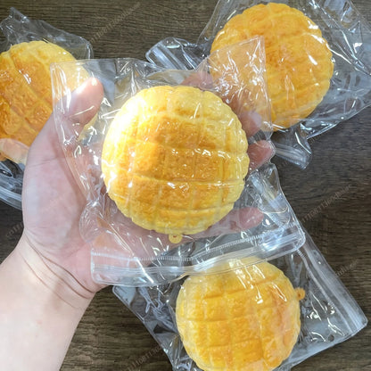 Pineapple Bun Stress Ball Mini Pineapple Bun Crunchy Shapeable Squeeze Ball ASMR Sensory Anti-Stress Fidget Toys for Adults Gift