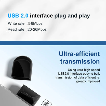 High Speed Mini USB Flash Drives 64gb Black Waterproof Pen Drive 32gb Portable Memory Stick GB USB Memories Storage for PC