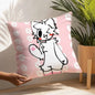 B-Boykisser Silly Cat Cute Pillow Case Plush Fabric Soft  Pillowcase Double Sided Print Cushion Cover Household Gifts