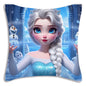 Cute Cartoon Frozens Elsas Pillow Covers Cartoon Sofa Decorative Home Double-sided Printing Short Plush Cute Cushion Cover